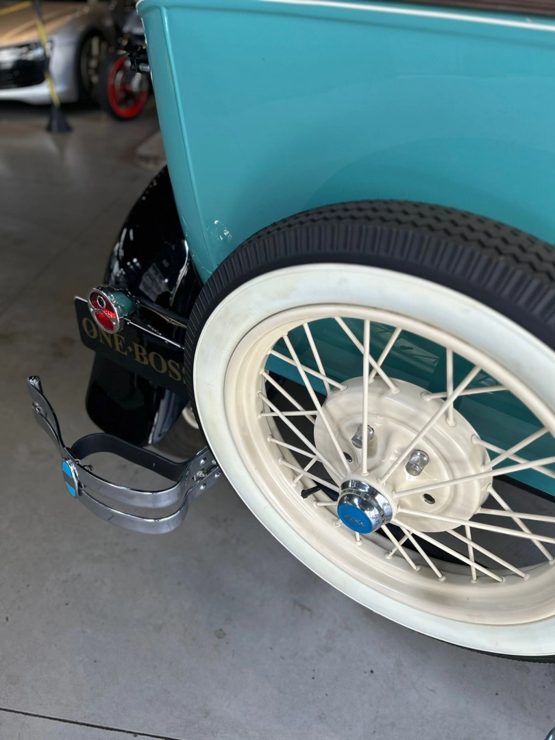 FORD A 4 CILINDROS BIGODE PARTIDA NO PÉ CAPOTA DE LONA 2P GASOLINA MANUAL 1929 - Image 16