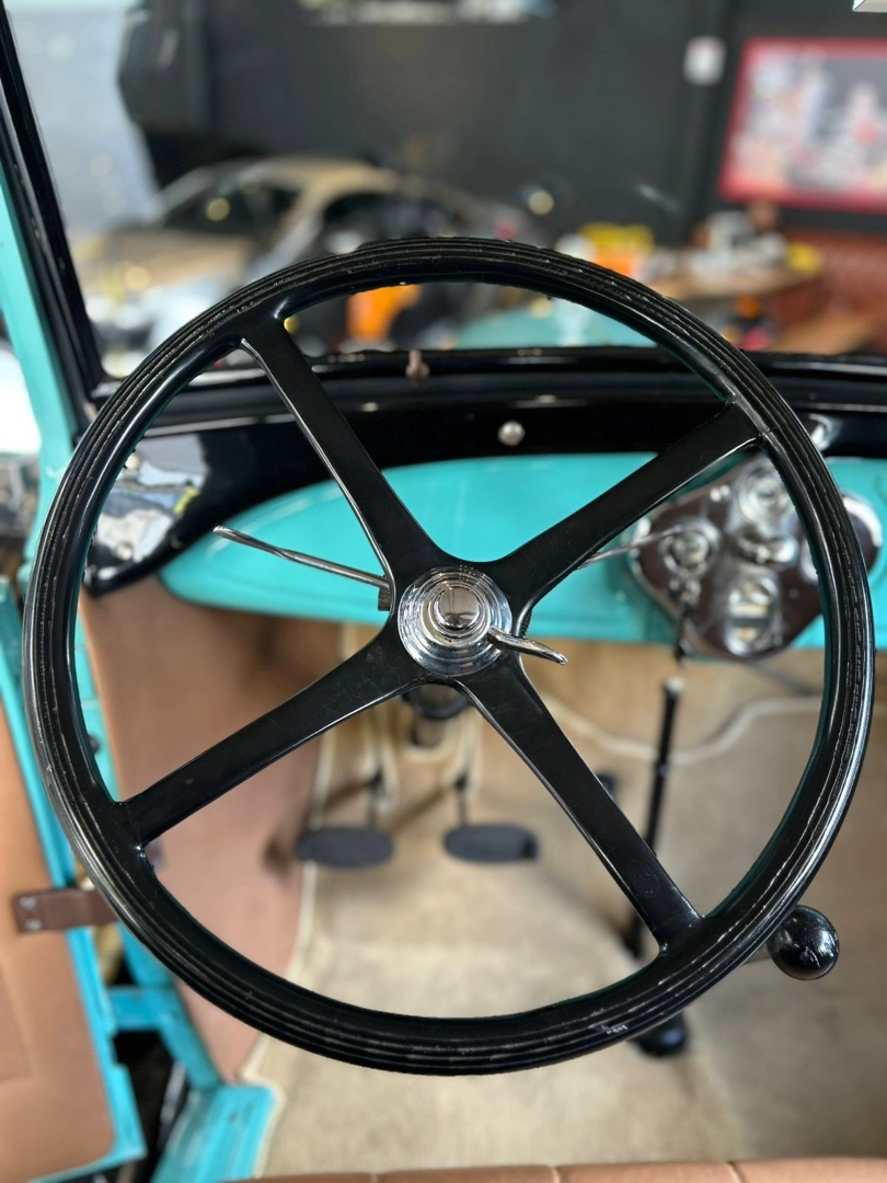 FORD A 4 CILINDROS BIGODE PARTIDA NO PÉ CAPOTA DE LONA 2P GASOLINA MANUAL 1929 - Image 7