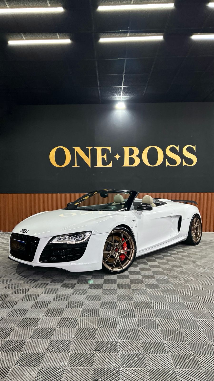AUDI R8 5.2 FSI QUATTRO SPYDER V10 40V GASOLINA 2P R-TRONIC 2011