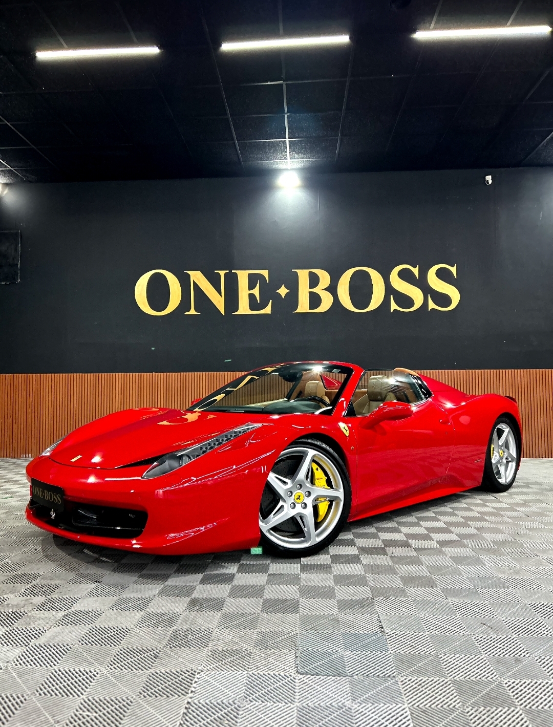 FERRARI 458 SPIDER 4.5 V8 GASOLINA F1-DCT 2012